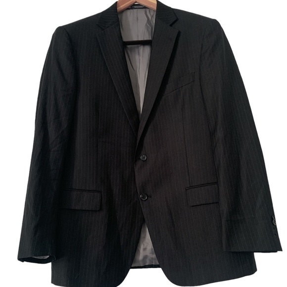 🛍️ Men’s Hart‎ Schaffner Marx Black Blazer - Picture 1 of 8